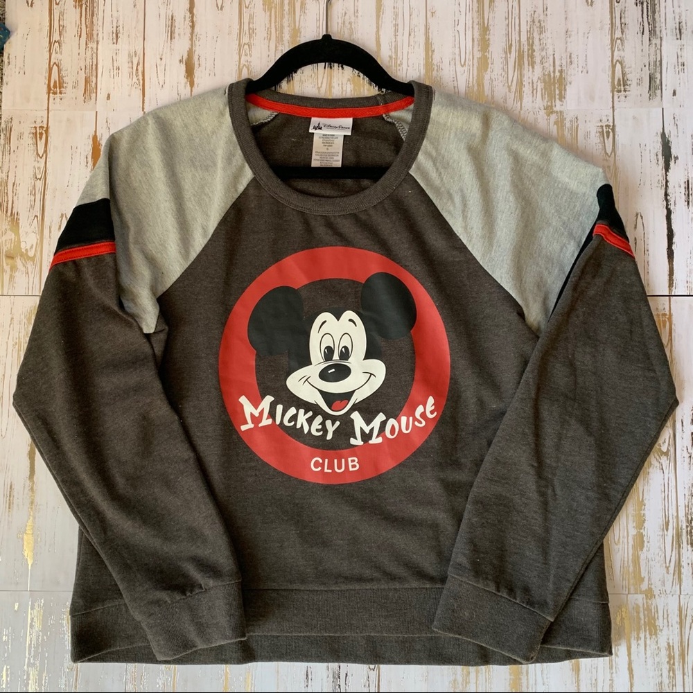 Disney Mickey Mouse Club Crewneck Sweatshirt